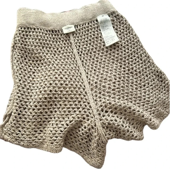ABERCROMBIE & FITCH Crochet Knit Beachy Shorts Swim Cover Up - Picture 10 of 15